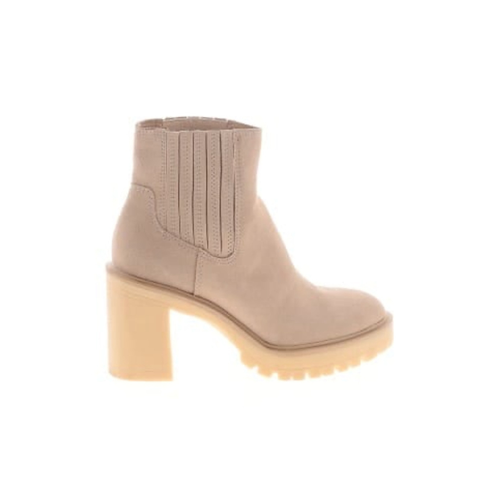 Women's Dolce Vita Beige Suede Ankle Boots & Booties Size‎ 10